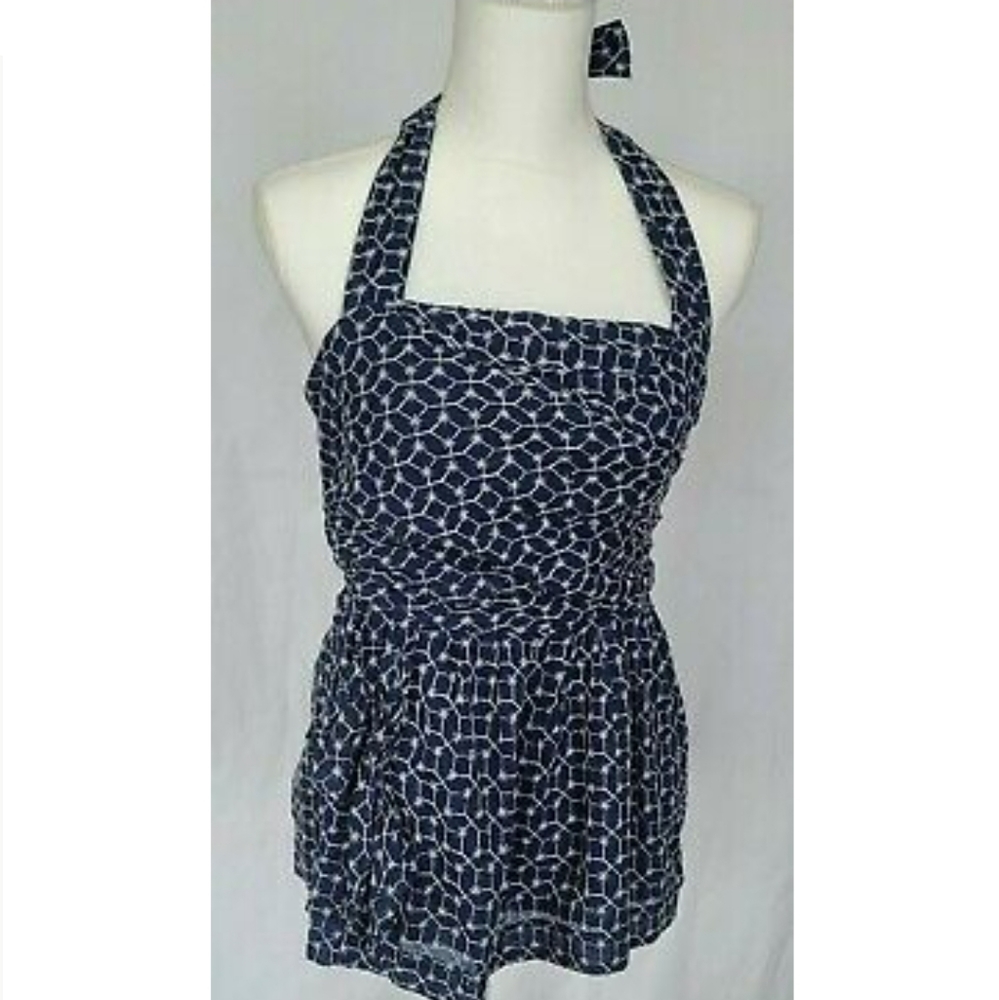 Anthropologie Maeve Star Trails Halter Top Blue - Picture 5 of 7